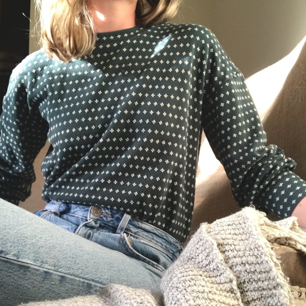 Madewell pattern top